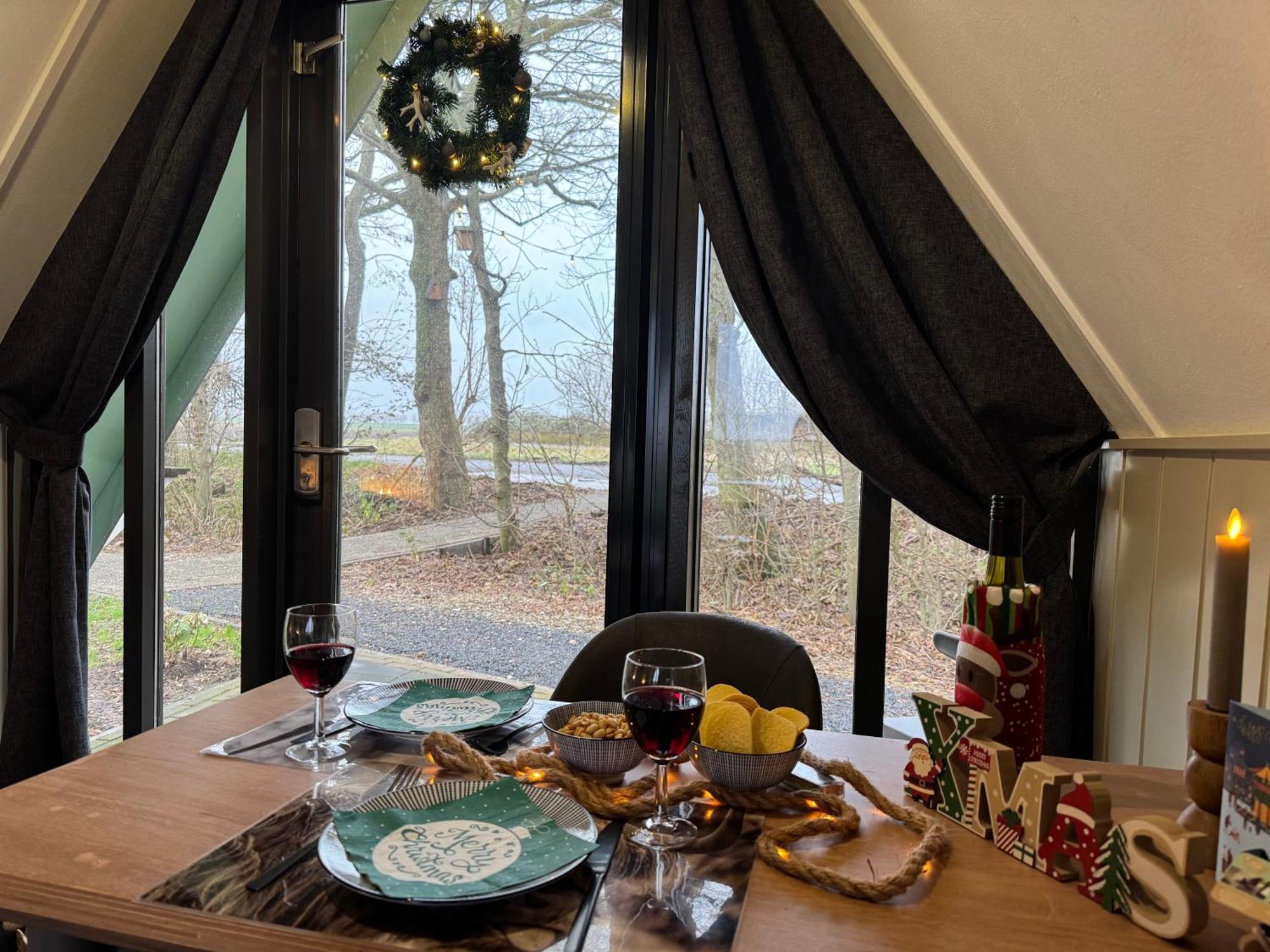 Hotelhuisjes Medemblik 비어링거워프 외부 사진